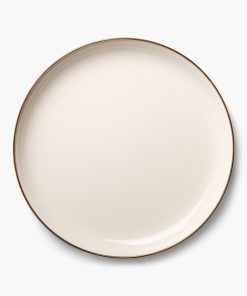 Enamel 2-Tone Deep Plate Set Indigo Blue