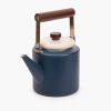 Enamel 2-Tone Kettle Indigo Blue