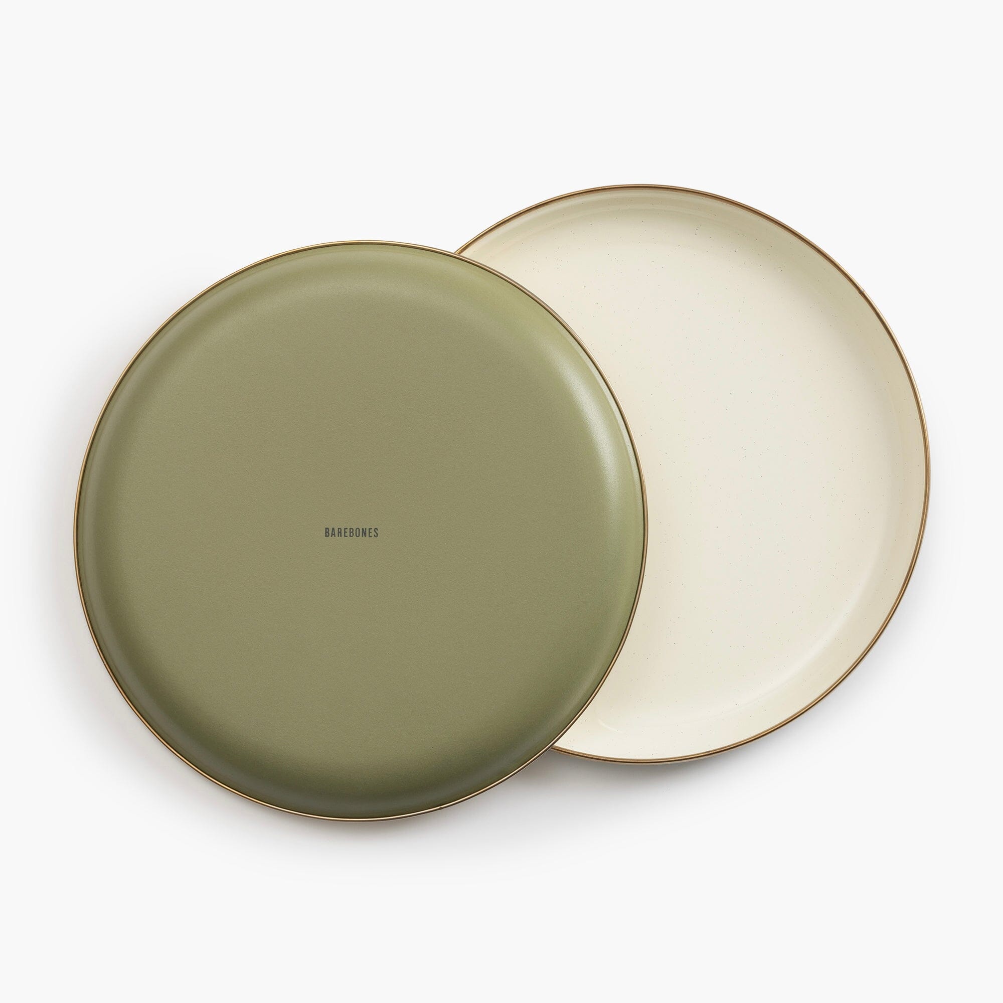 enamelware-2-tone-dining-collection-olive-drab-10-10-CKW-1026_Enamel2-ToneDeepPlateSet-OliveDrab_PDP_02 Enamelware 2-Tone Dining Collection - Olive Drab