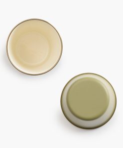 Enamelware 2-Tone Dining Collection - Olive Drab