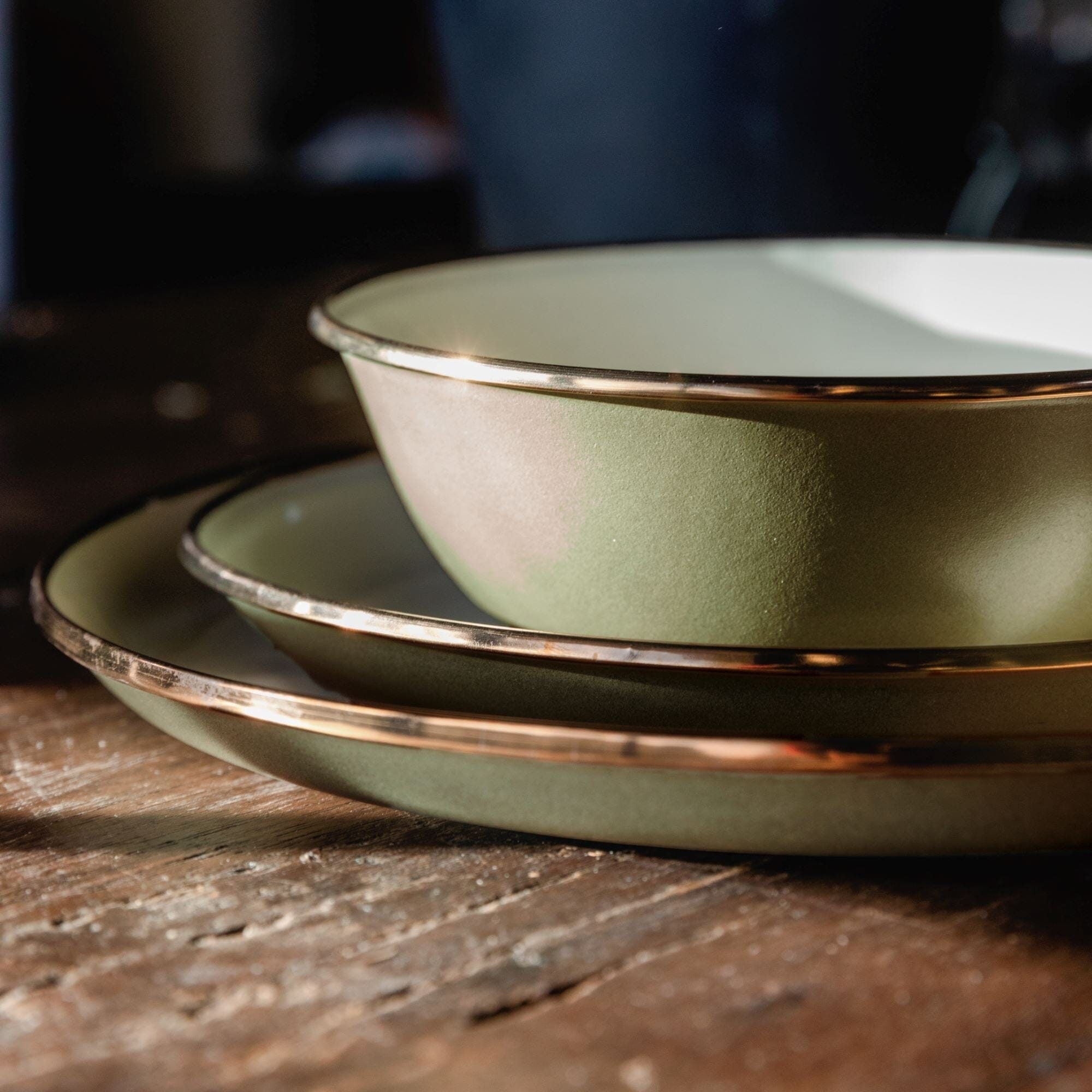 enamelware-2-tone-dining-collection-olive-drab-24-24-IMG-4682 Enamelware 2-Tone Dining Collection - Olive Drab