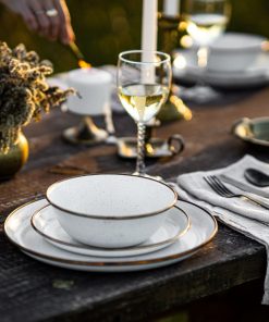 Enamelware Dining Collection - Eggshell