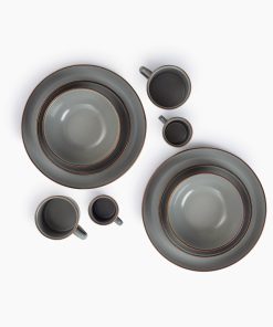 Enamelware Dining Collection - Slate Gray