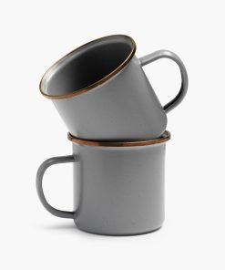 Enamelware Dining Collection - Slate Gray