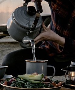 Enamelware Dining Collection - Slate Gray