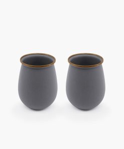 Enamelware Dining Collection - Slate Gray