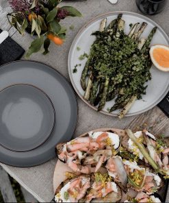 Enamelware Dining Collection - Slate Gray