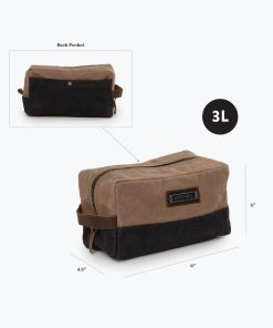 Neelum 3L Dopp Kit - Khaki