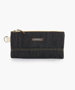 Neelum Zipper Pouch - Denim