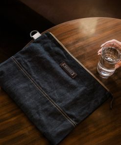 Neelum Zipper Pouch - Denim
