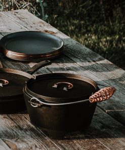Polished Cast Iron Dutch Oven - 4qt