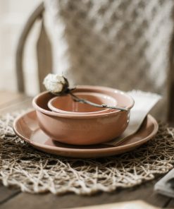 Rolled Enamelware Bowl Set