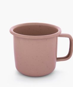 Rolled Enamelware Mug Set