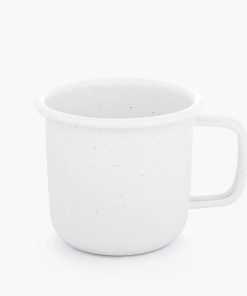 Rolled Enamelware Mug Set