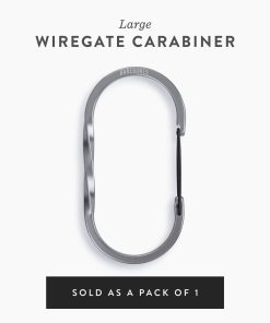 Wiregate Carabiners - 3 Sizes